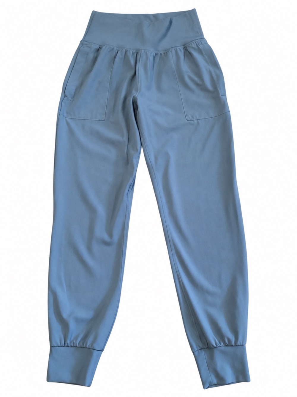 Athleta Salutation Jogger XS Powder Blue High Rise Powervita Pocket Yoga Pants